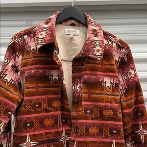 Shyanne Multicolor Aztec Utility Jacket